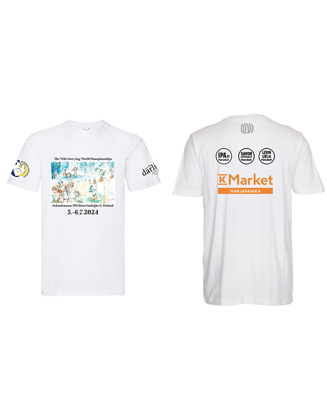 MM-kisojen virallinen T-paita